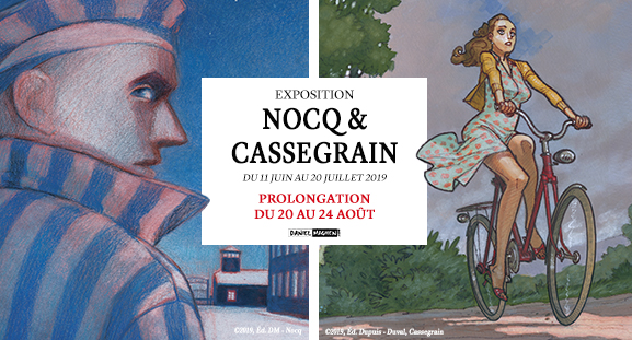 Exposition Didier Cassegrain et Ga�tan Nocq, du 11 juillet au 20 juillet, � la galerie Daniel Maghen